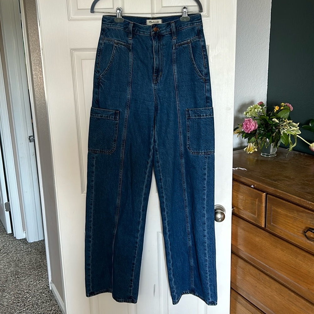 Madewell tall baggy straight 28T